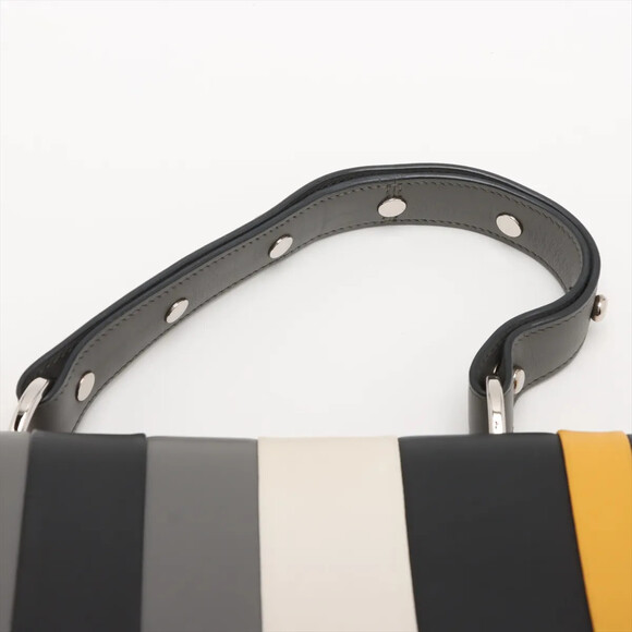 Prada Leather Hand Bag Multicolor #238571P55B - Picture 6 of 15